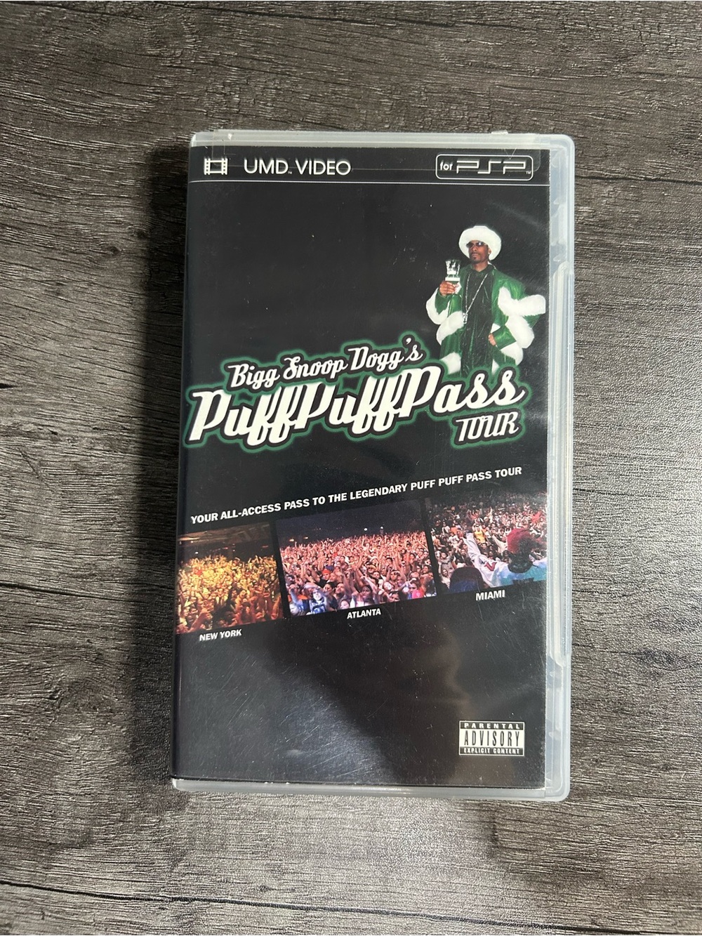 Snoop Dogg Puff Puff Pass Tour UMD Video for PSP